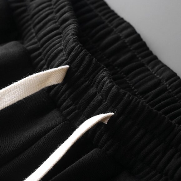 Casablanca Black Graphic-Print Drawstring Athletic Shorts - Picture 3 of 8